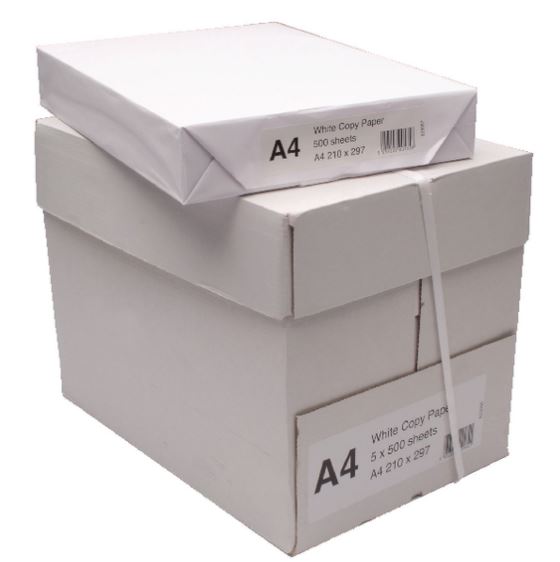 CARTA PER FOTOCOPIE A4 80GR WHITE LABEL