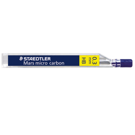 ASTUCCIO 12 MINE 0.3MM 250 03-2H MARS®MICRO STAEDTLER
