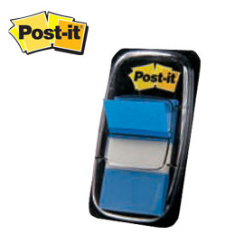 SEGNAPAGINA Post-it  680-2 BLU 25.4X43.6MM 50FG INDEX