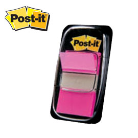 SEGNAPAGINA Post-it  680-21 ROSA VIVACE 25.4X43.6MM 50FOGLIETTI