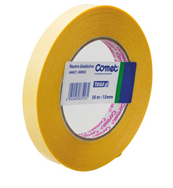NASTRO BIADESIVO 50MTX15MM TRASPARENTE 64-621 TESA