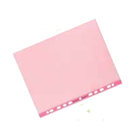 25 Buste forate Pstel 22x30 rosa liscio Favorit