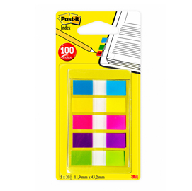 MINISET 100 Post-it  INDEX 683-5CBEU FORMATO MINI