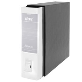 Registratore DOX 2 bianco dorso 8cm f.to protocollo REXEL