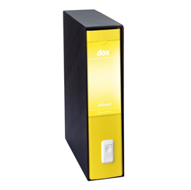 Registratore DOX 4 giallo dorso 5cm f.to commerciale REXEL