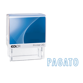 Timbro Printer 20/L G7 autoinchiostrante 14x38mm "PAGATO" COLOP