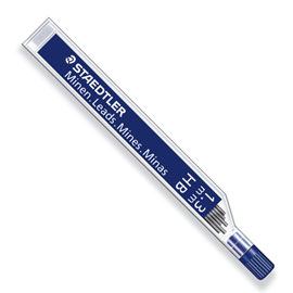 ASTUCCIO 6 MINE GRAFITE 1,3mm HB STAEDTLER