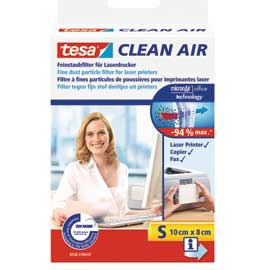 Filtro Clean Air per stampanti e fax - 10x8cm - Tesa