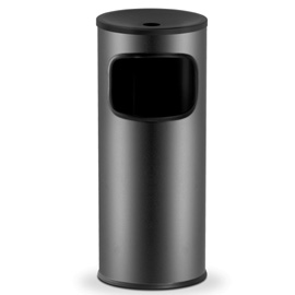 GETTACARTE/POSACENERE H 66,5CM NERO