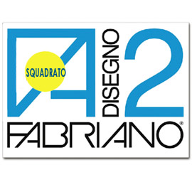 ALBUM P.M. FABRIANO2 (24X33CM) 10FG 110GR LISCIO SQUADRATO