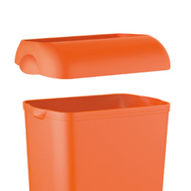 Coperchio per cestino gettacarte 23lt orange Soft Touch