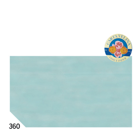 BUSTA 26fogli 50x70cm CARTA VELINA gr31 CELESTE SADOCH