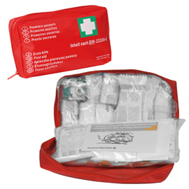 ASTUCCIO PRONTO SOCCORSO DA AUTO SoftKit DIN 13164B