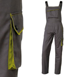 SALOPETTE da LAVORO M6SAL grigio/verde Tg. XL PANOSTYLE