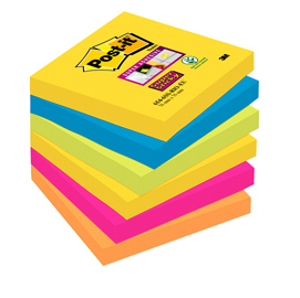 BLOCCO 90foglietti Post-it  Super Sticky 76x76mm 654-6SS RIO- RIO DE JANEIRO