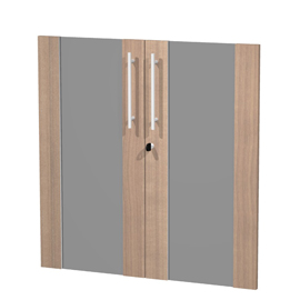 COPPIA ANTE VETRO/MELAMIN. x Mob.BASSO CILIEGIO AR - PRESTIGE