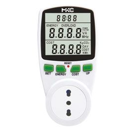 MISURATORE DI POTENZA E CONSUMI Power Easy C/DISPLAY LCD MELCHIONI