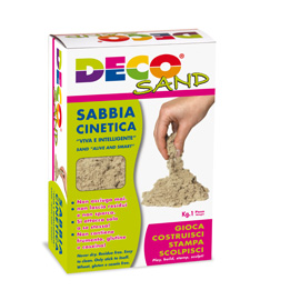 SABBIA CINETICA ''DECO SAND'' 1 KG. DECO