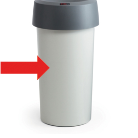 CONTENITORE 50Lt MODO Round Rotho