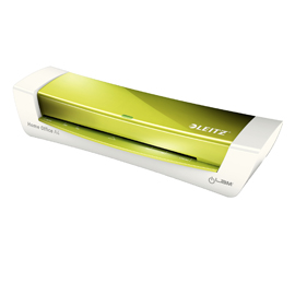 PLASTIFICATRICE iLAM HomeOffice A4 VERDE METAL LEITZ