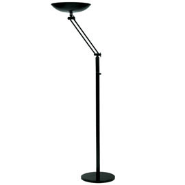 Lampada articolata da terra Led 29,9WNero Varialux