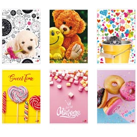 Maxiquaderno A4 40fg+2 80gr 10mm Bambina 2022 BM
