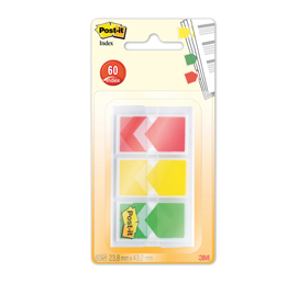 SET 60 POST-IT Index 682-ARR-RYG-EU FORMATO medium Freccia