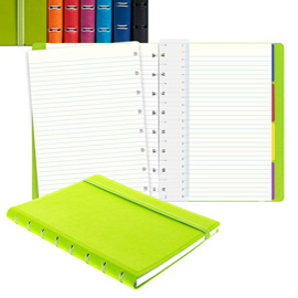Notebook Pocket f.to 144x105mm a righe 56 pag. turchese similpelle Filofax