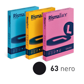 Carta RISMALUCE STANDARD A4 90gr 300fg nero 63 Favini