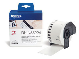 NASTRO NON ADES IN CARTA NERO/BIANCO 54MM - 30.48MT LUNGHEZZA