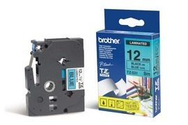 NASTRO BROTHER TZ-E531 12MMx8MT NERO/BLU