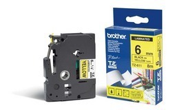 NASTRO TZe-621 9MMx8MT NERO/GIALLO