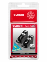 SCATOLA 2 CARTUCCIA TWIN PACK NERA PGI-525BK