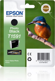 CARTUCCIA NERO-FOTO EPSON ULTRACHROME HI-GLOSS SERIE MARTIN PESCATORE TAGLIA XL