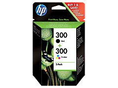 VALUE PACK NERO E COLORE INCHIOSTRO HP 300