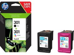 HP 301 INK CARTRIDGE COMBO 2-Pack (NERO+COLORE)