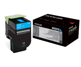 TONER CIANO 800H2 ALTA CAPACITA' CX410DE/ CX410DTE e CX410E