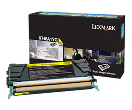 TONER GIALLO RETURN PROGRAM X746 X748