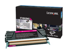 TONER MAGENTA NON RETURN PROGRAM X748 ALTA CAPACITA'