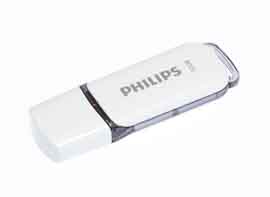 PHILIPS USB 2.0 32GB SNOW EDITION GRIGIO