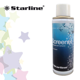 LIQUIDO PULIZIA SCHERMI PROTEZ. 200 ML. (ANCHE PER SCHERMI LCD)
