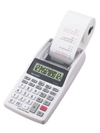MINI CALCOLATRICE SCRIVENTE EL 1611V SHARP 12CIFRE