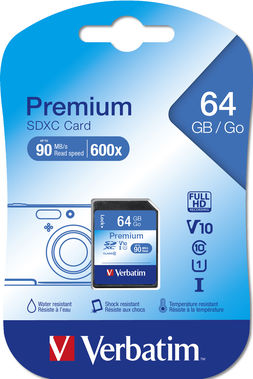 SECURE DIGITAL CARD PREMIUM SDXC Class 10/UHS-1 128GB