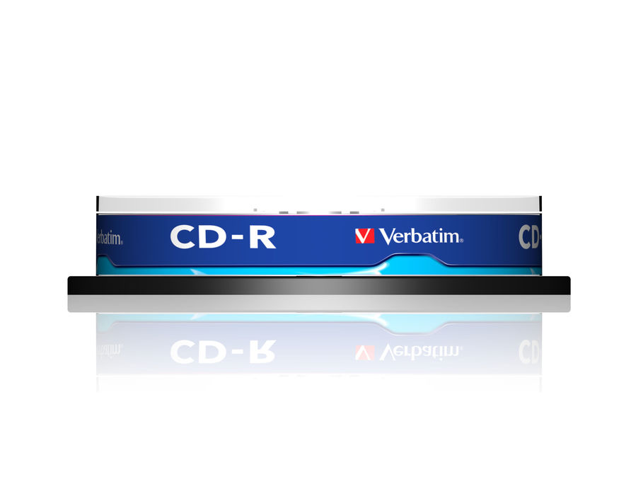 SCATOLA 10 CD-R DATALIFE SPINDLE 1X-52X 700MB SERIGRAFATO CRYSTAL